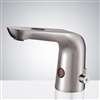 Fontana Rio Brushed Nickel Commercial Temperature Control Wave Electronic Automatic Sensor Faucet